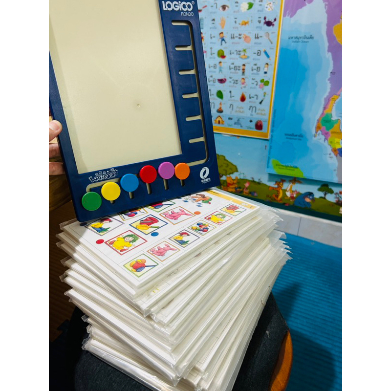 Logico Primo มือสองเหมือนใหม่ ครบชุดรวมกระดาน