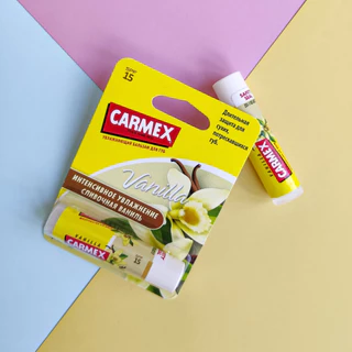 Carmex Vanilla BP Click Stick คาร์เม็กซ์ ลิปบาล์ม วนิลา คลิกสติ๊ก [1แถม1]