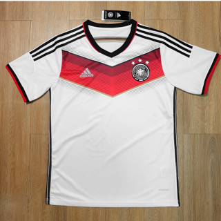 GERMANY retro Home 2014 FIFA WORLD CUP เสื้อทีมชาติเยอรมนี ย้อนยุค ที่เหย้า 2014/15 เกรด AAA