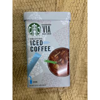 Starbucks VIA Iced Coffee 1 กล่องมี 15 ซอง EXP.11/11/2023