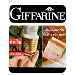 ไฟโตสเตอรอล กิฟฟารีน ลดไขมัน  คอเลสเตอรอล Phytosterol GIFFARINE ดักจับคอเลสเตอรอล ไขมันในเลือด บำรุงหัวใจ จับไขมัน