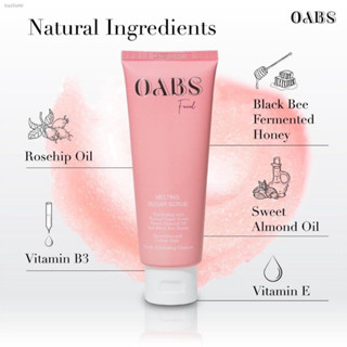 ✅พร้อมส่ง✅โฟมสครับ โอบโซพ Oabs Melting Sugar Scrub โฟมล้างหน้าสครับน้ำตาล โฟมโอปอล ใช้ได้ทุกวัน❤️