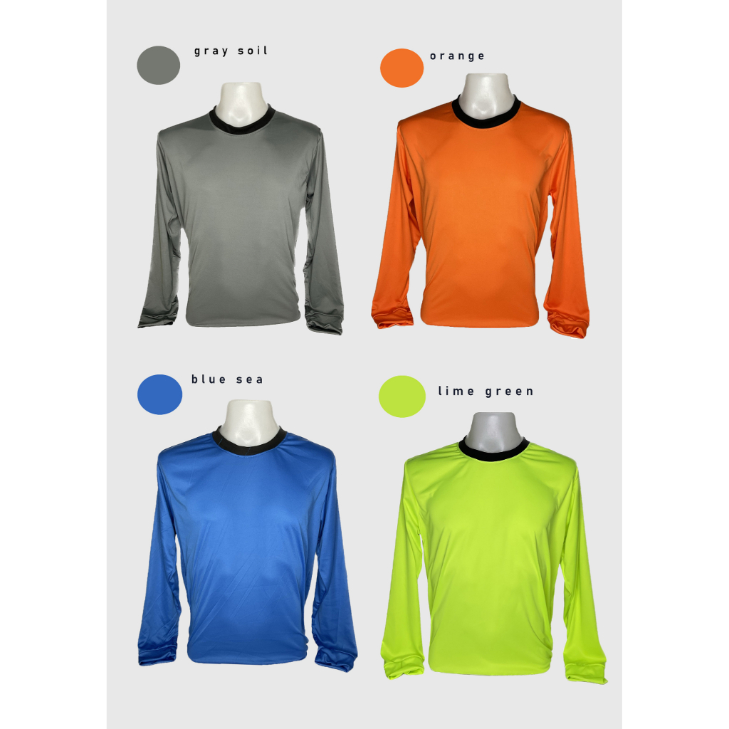 เสื้อแขนยาวคนงานใส่ทำงานกลางแจ้งเนื้อผ้านิ่มราคาถูก*ทางร้านรับสกรีนเสื้อครบวงจร*(สามารถเสือกสีได้ -ฟรีไซต์)