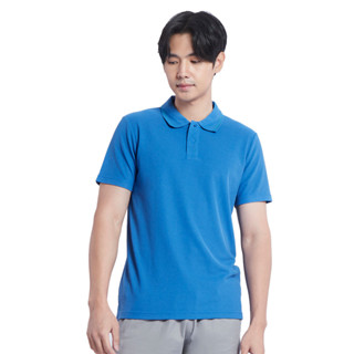 ME STYLE มีสไตล์ เสื้อโปโลสีพื้น รุ่น MPCW1JK91U BLUE (สีฟ้า) ไซส์ M-XL