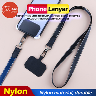 Caravan Crew Phone lanyard ที่ถอดออกได้ปรับสายคล้องคอโทรศัพท์เชือกเส้นเล็กไนล่อนแพทช์ C Rossbody คอคลิป S Nap แขวนสายเชื