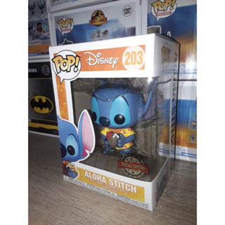 Funko Pop! : Lilo and Stitch - Aloha Stitch [ กล่องสินค้า - 9/10 ]