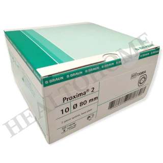 Proxima2 Baseplate Ostomy Wafer แป้นสำหรับติดถุงอุจจาระ/ถุงปัสสาวะหน้าท้อง ขนาด 40, 50, 60, 80 มม. (เฉพาะแป้น) (1 แป้น)