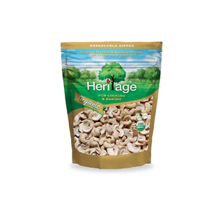 เฮอริเทจ มะม่วงหิมพานต์ดิบชนิดซีก (ออร์แกนิค) 250 ก. Heritage Organic Raw Split Cashew Nuts 250 g.