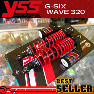 โช็ค YSS แท้ รุ่น G-SIX โช๊คหลังแต่ง WAVE ทุกรุ่น WAVE100S, WAVE125R, S, X, WAVE125i, WAVE125ปลาวาฬ YSS แท้100%