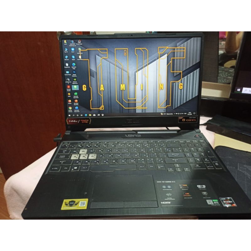 Notebook(โน๊ตบุ๊ค)Asus TUF gaming A15 (Ryzen 7 5800H+RTX 3070 GDDR6 8GB)