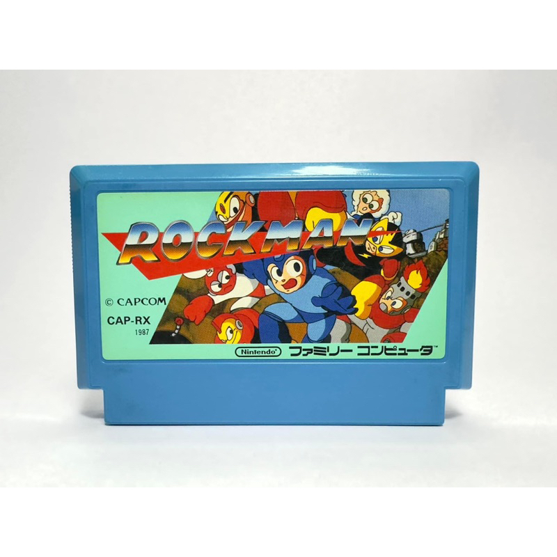 (1) ตลับแท้ Famicom (japan)  Rockman 1