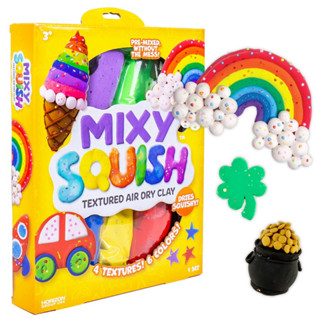 แป้งดินเบา ของแท้ นำเข้าจากอเมริกายี่ห้อ Mixy Squish 6 Pack Rainbow