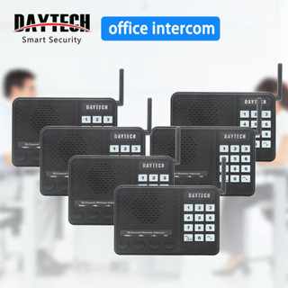 Daytech อินเตอร์คอมไร้สาย Wireless Intercom ไร้สาย อินเตอร์คอม 10 ช่อง ระยะทาง 1 กม สำหรับสำนักงาน CI02