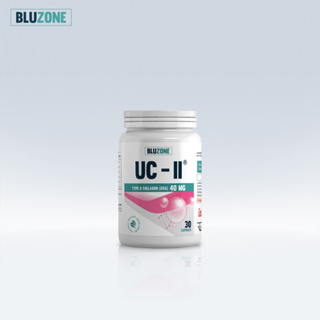 code ลด 100 บาท [4P522M] Bluzone Collagen UC-ll 40mg. 30 capsules (คอลลาเจน)