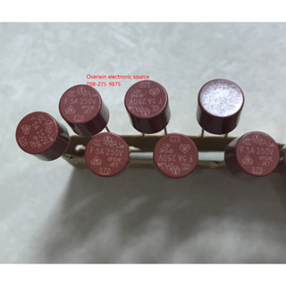 F5A 250V 圆柱形保险丝 สินค้าพร้อมส่งจากไทย (ราคาต่อ1ตัวเท่านั้น)