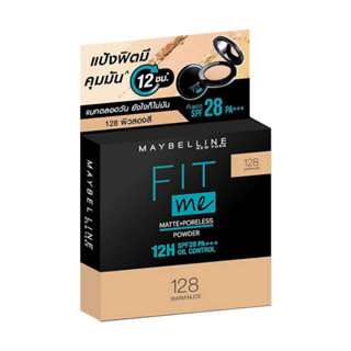 Maybelline Fit Me Matte+Poreless powder 128 SPF 28PA+++ 6g.