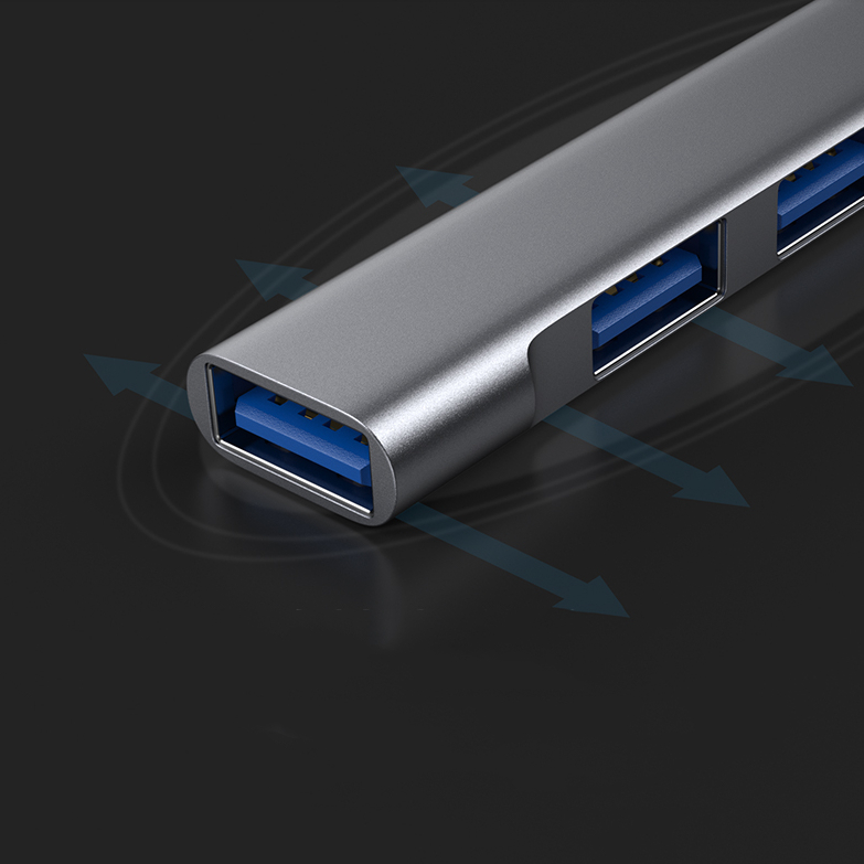 Caravan Crew 4 Ports USB HUB อุปกรณ์เพิ่มช่อง USB ใช้งานง่าย สินค้าของ ...