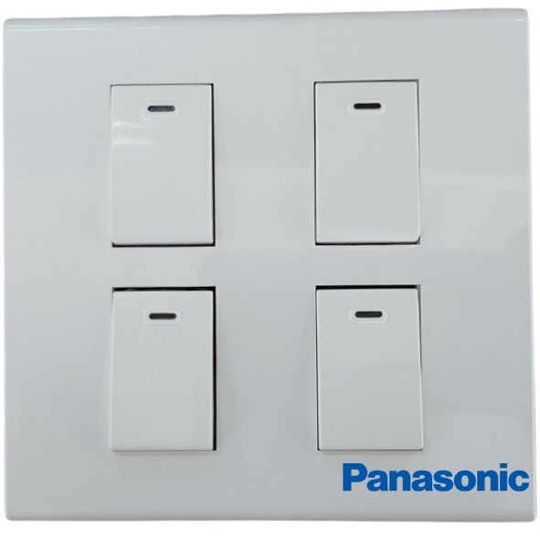 PANASONIC ครบชุด4x4 ชุดสวิทช์4ที่ มือ 1 พร้อมส่ง