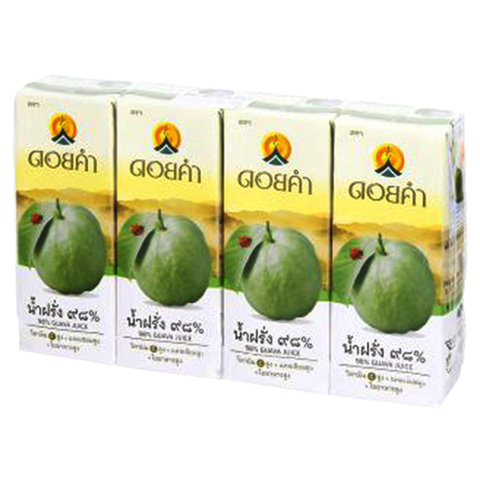 Guava Juice 100% P.4 Doi Kham 200 ML.