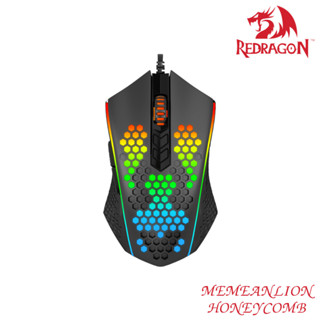 Redragon M809-K EMEANLION เมาส์เกมมิ่ง น้ำหนักเบาเป็นพิเศษ พร้อมเซนเซอร์ความแม่นยำสูง 12400 DPI