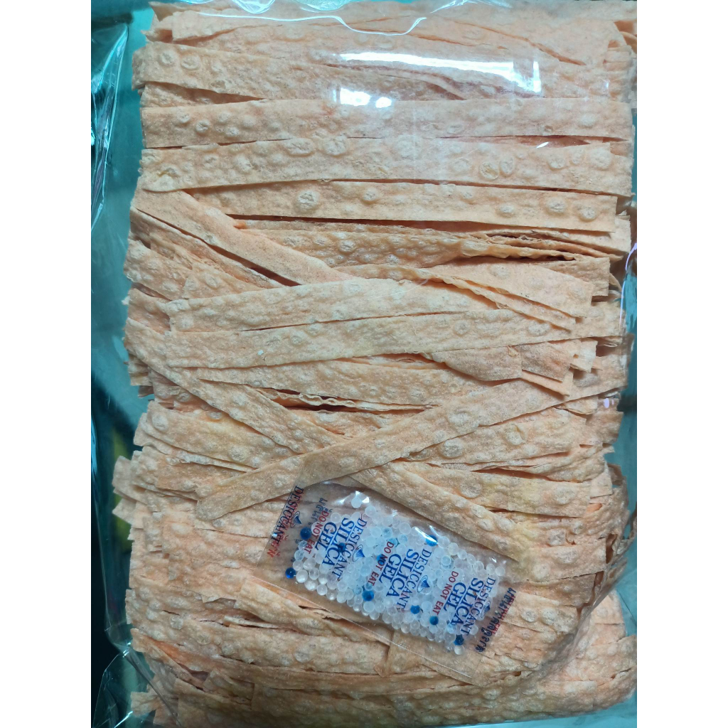 โอคาชิ ปลาเส้นใหญ่ รสปูอัด 300 กรัม (ใช้คูปองส่งฟรีสูงสุด 40 บาท)