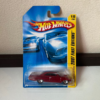 รถเหล็ก รถฮอทวีล hot wheels 1:64 1964 Ford Galaxie 500xl