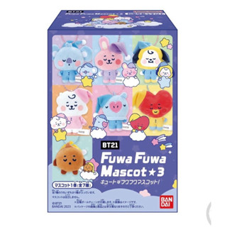 ✅พร้อมส่ง BT21 Fuwa Fuwa Mascot 3 ใหม่ล่าสุด🌟 ของแท้จากญี่ปุ่น🇯🇵 แบบแกะกล่องเลือกคาแรคเตอร์ได้