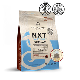 (CLB V-GAN Milk) แคลเลอร์บาว วีแกน มิลค์ ช็อคโกแลต 42.3% / CALLEBAUT NXT DAIRY FREE MILK CHOCOLATE 42.3% (V-Gan)