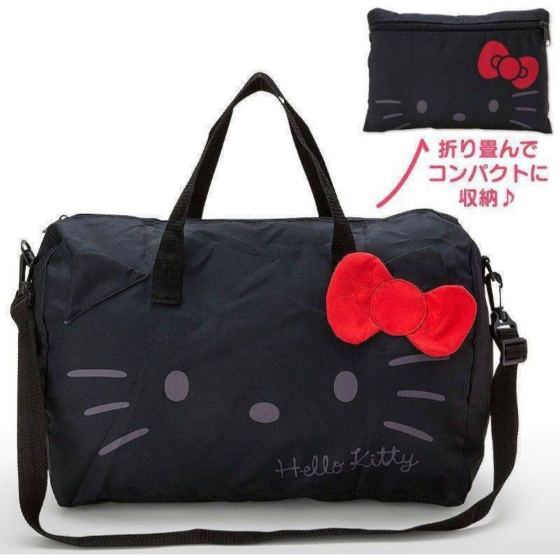 กระเป๋าเดินทาง Sanrio Character แบบพับได้มีช่องสอดกับแกนล้อลากขนาด 45×20×30 cm ราคา 299 บาท