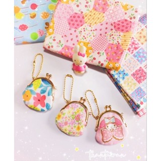 พร้อมส่ง กระเป๋าปิ๊กแป๊กใส่เหรียญงานhand made