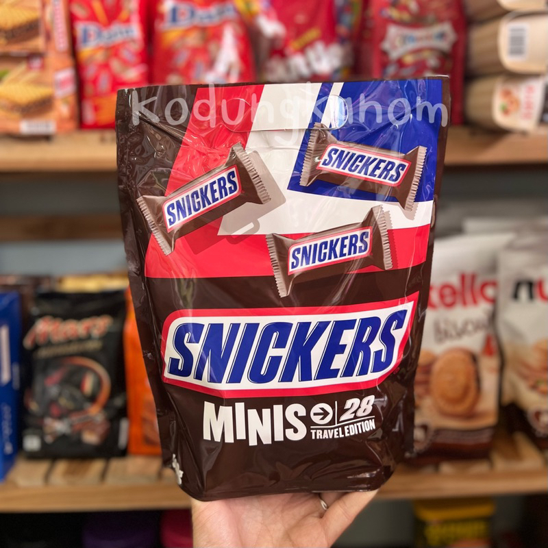 ช็อคโกแลต Snickers Minis 1 ถุง 28 ชิ้น ขนาด 500g.