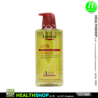 EUCERIN pH5 SHOWER OIL 400mL very dry sensitive skin 53% Natural Oils ( ยูเซอริน ชาวเวอร์ ออยล์ สูตรผสมน้ำมัน )