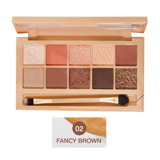 Sivanna colors Fancy Makeup Pro Eye Palette 02 9.7กรัม รหัส