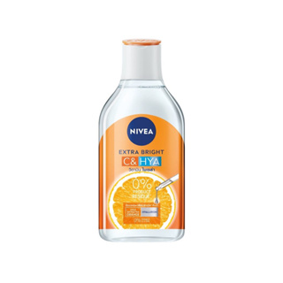 นีเวีย เอ็กซ์ตร้า ไบรท์ ซี แอนด์ ไฮยา วิตามิน ไมเซล่า วอเตอร์ 400 มล. NIVEA Extra Bright C &amp; Hya Vitamin Micellar Water