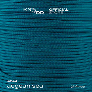 KNODD พาราคอร์ดไนลอน นำเข้าจากอเมริกา สี No.4044: Aegean Sea ขนาด 4มม