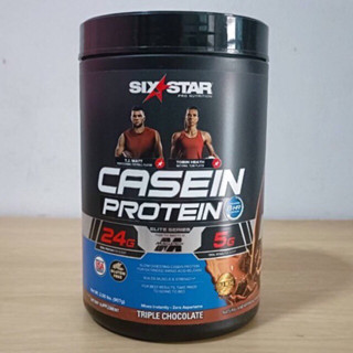 SIXSTAR pro nutrition CASEIN โปรตีนทานก่อนนอน2lbs(907g)