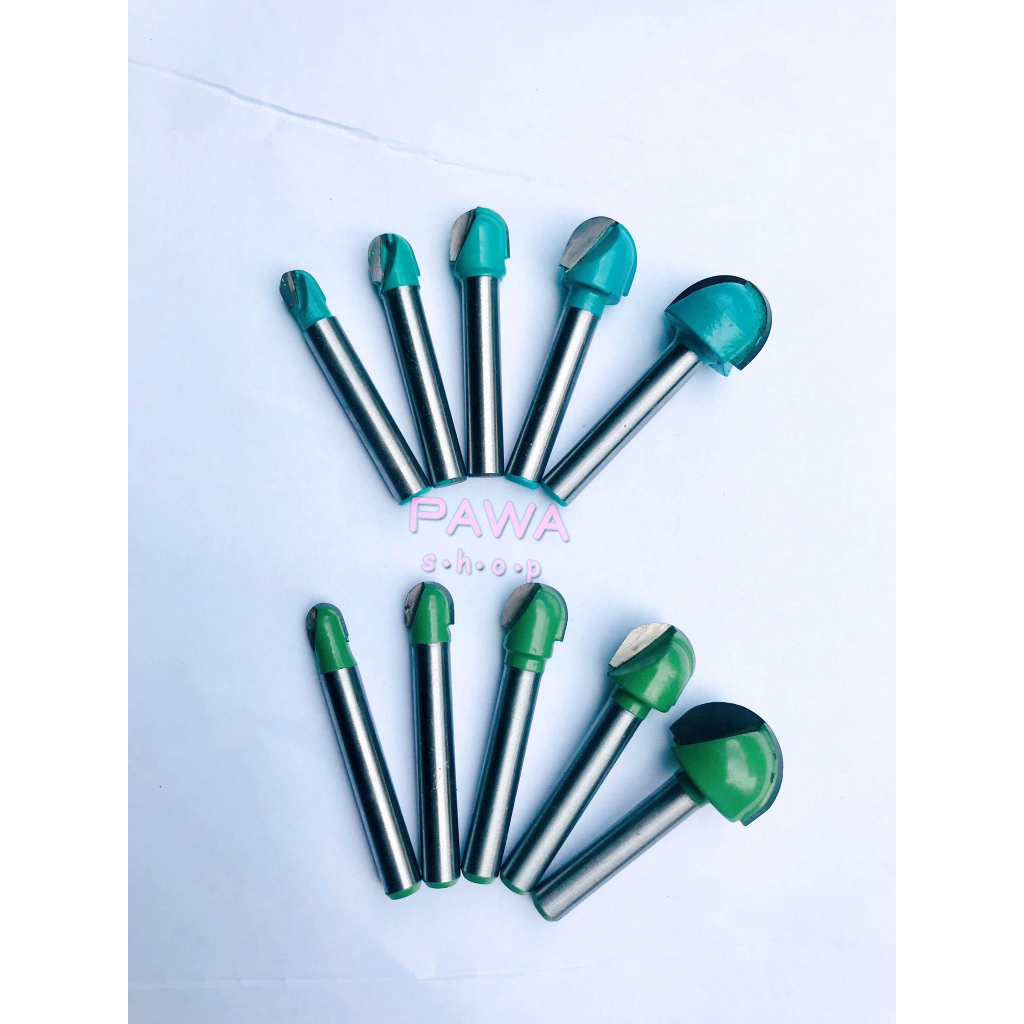 พร้อมส่ง!! หัวแกะซากไม้ หัวเซาะร่องไม้ แกน 6 มิล อุปกรณ์บอนไซ