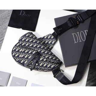 Dior Oblique saddle belt bag(Ori) 📌size 28 cm 📌สินค้าจริงตามรูป งานสวยงาม หนังแท้