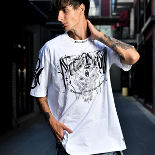 เสื้อยืด Nrez Dragon Line (White)