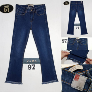 97.ZARA Z1975 MINI FLARE 9951 022 มีเอววัดจริง 28,29