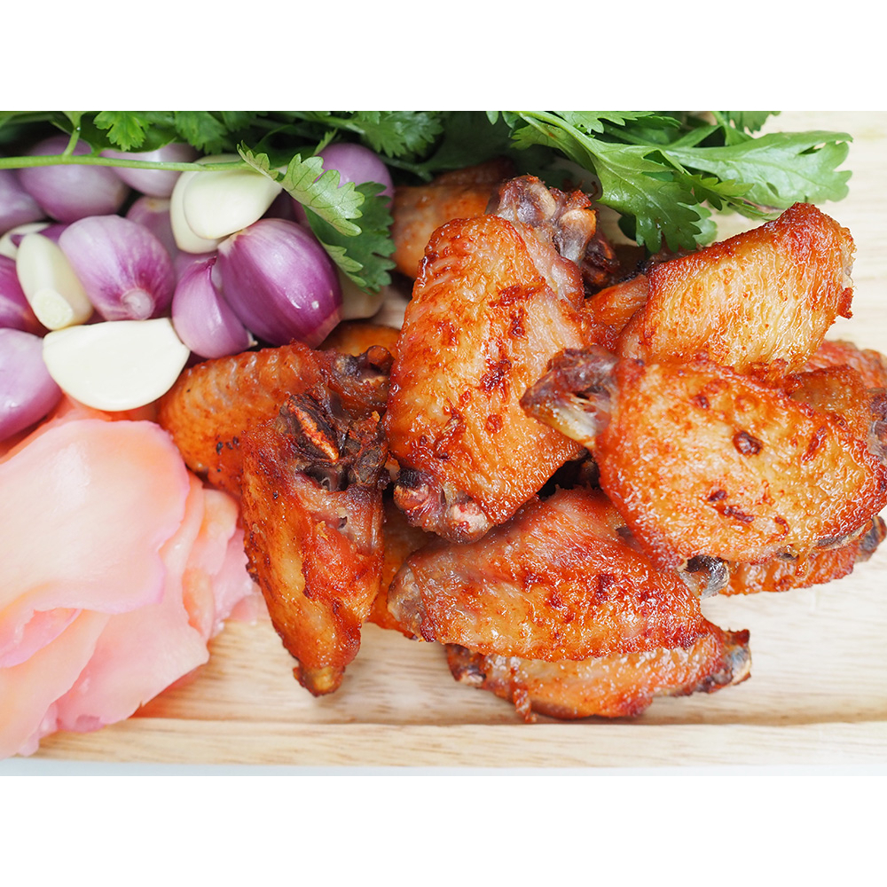 แหนมปีกกลางไก่ สูตรโบราณ 500 กรัม เปรี้ยวกำลังดี รูปที่ 4