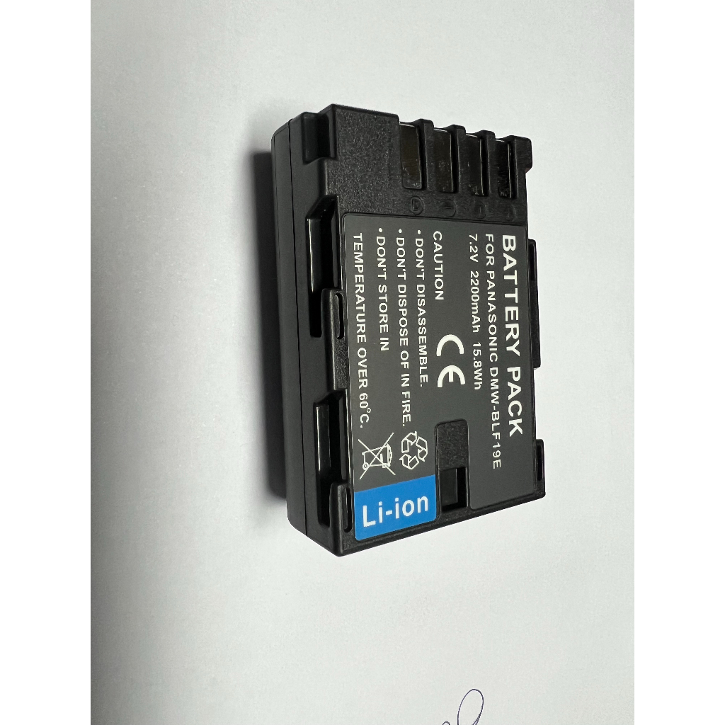 แบตเตอรี่กล้อง Panasonic Battery รหัสแบต BLF-19E for Panasonic Lumix DMC-GH3