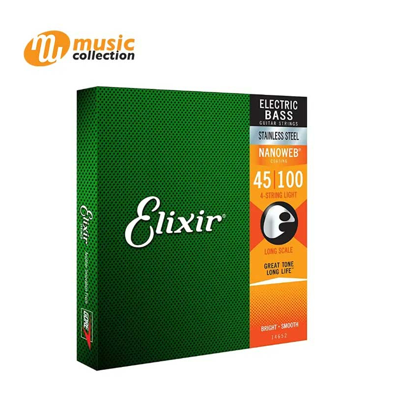 สายเบส ELIXIR Stainless Nano 4 SET 045-100 #14652