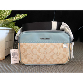 Graham Crossbody In Colorblock Signature Canvas