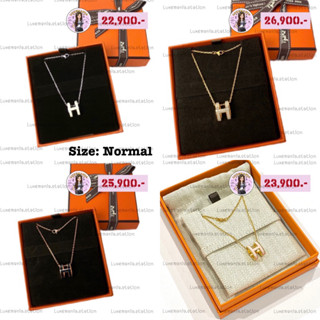 👜: New!! Hermes H Pop Necklace Size Normal‼️ก่อนกดสั่งรบกวนทักมาเช็คสต๊อคก่อนนะคะ‼️