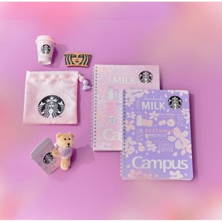 🇯🇵สมุดโน๊ต sakura collection 2023 จาก starbucks japan