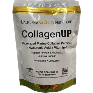 *พร้อมส่ง* คอลลาเจนจาก USA CollagenUP Type 1&3+Vit C เม็ด และผง (California Gold Nutrition)