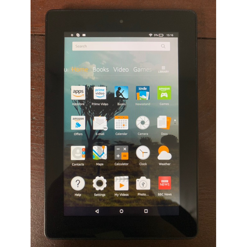 Amazon Fire HD 7 (4th Generation) Wi-Fi, 7 Tablet แทปเลต ที่อ่านหนังสือมือสอง สภาพสวยมาก