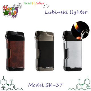 Lubinski lighter ไฟแช็ก ไฟแช็ค ใช้งานได้นาน มีด้านเขี่ย Model SK-37