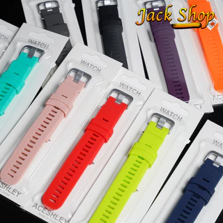 สายนาฬิกาซิลิโคนGarmin Forerunner 245,245Music,645,645Music,Venu,Venu2plus,Vivoactive3,Vivomove HR